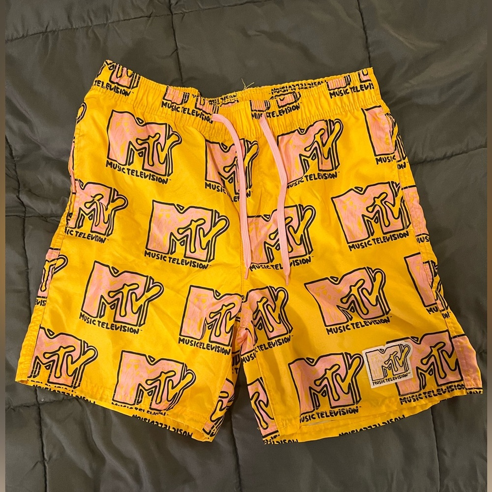 VINTAGE MTV SWIMTRUNKS